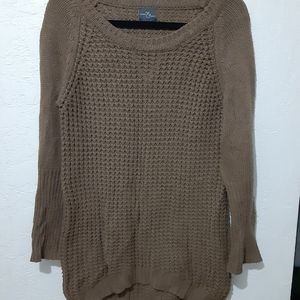 Oversized chunky knit sweater